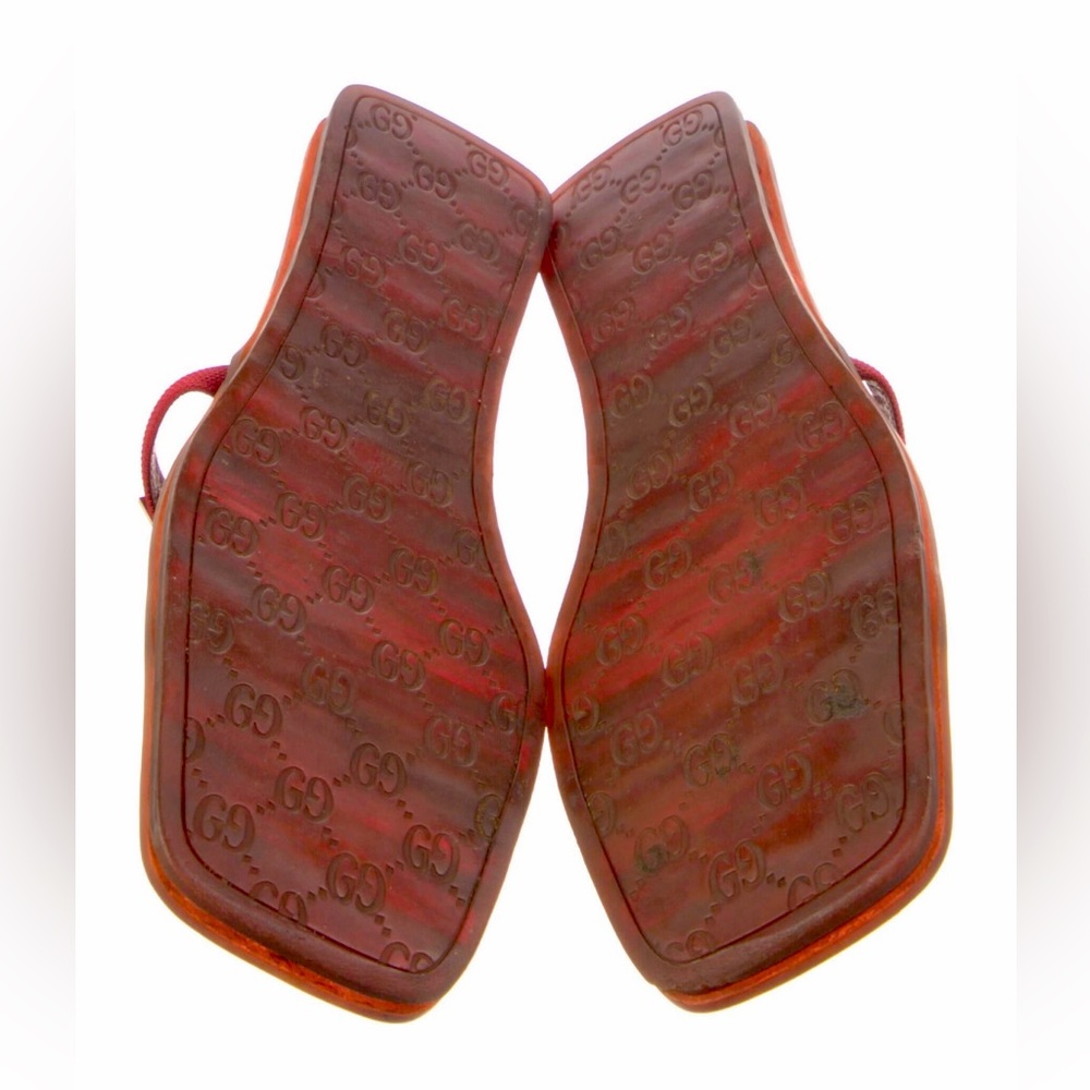 Gucci logo sandal. SOLD - Picture 2 of 5